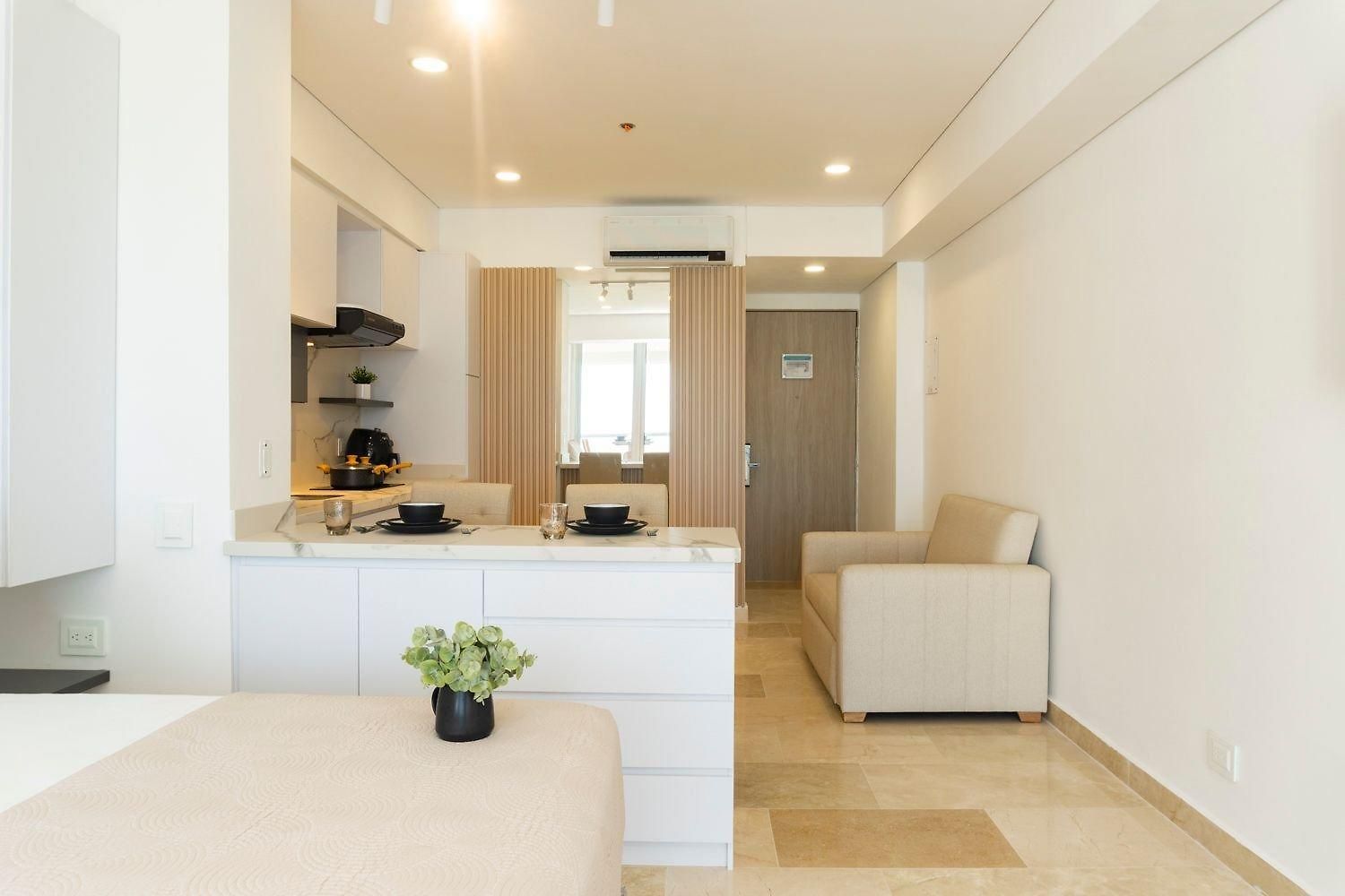 Apartamento Cb1128 | Con Balcón Lounge Y Vista Increíble Cartagena