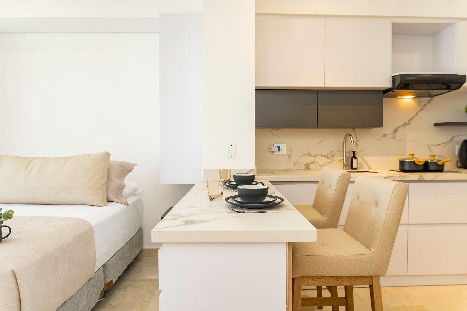Apartamento Cb1128 | Con Balcón Lounge Y Vista Increíble Cartagena
