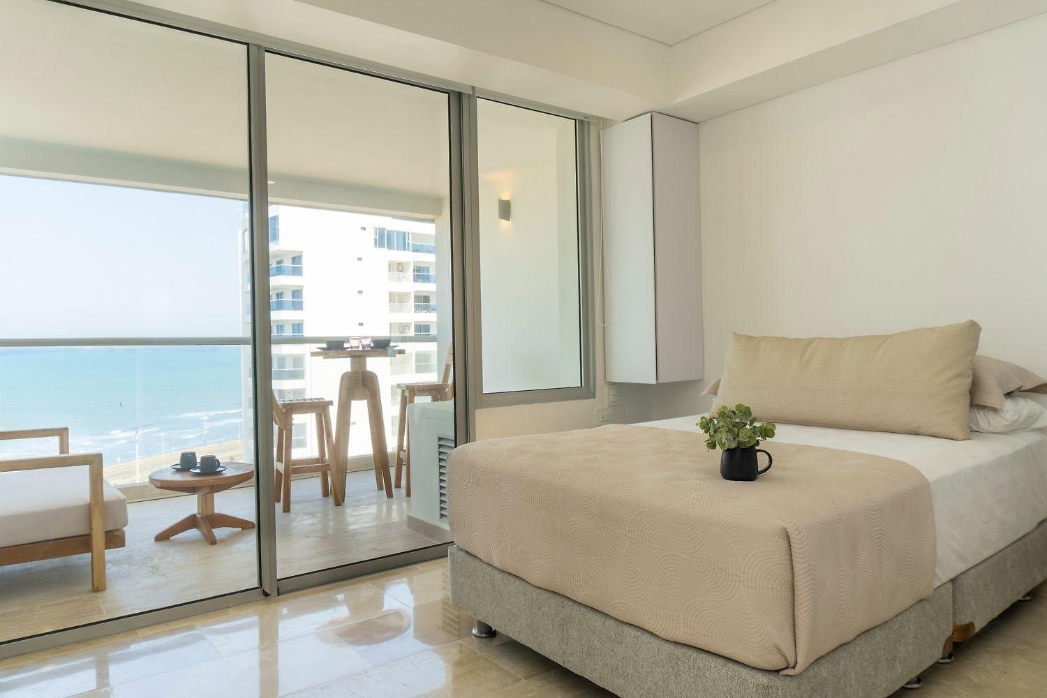 Cb1128 | Con Balcón Lounge Y Vista Increíble * Cartagena