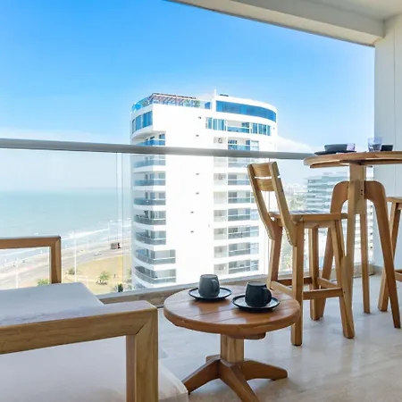 Apartamento Cb1128 | Con Balcón Lounge Y Vista Increíble *