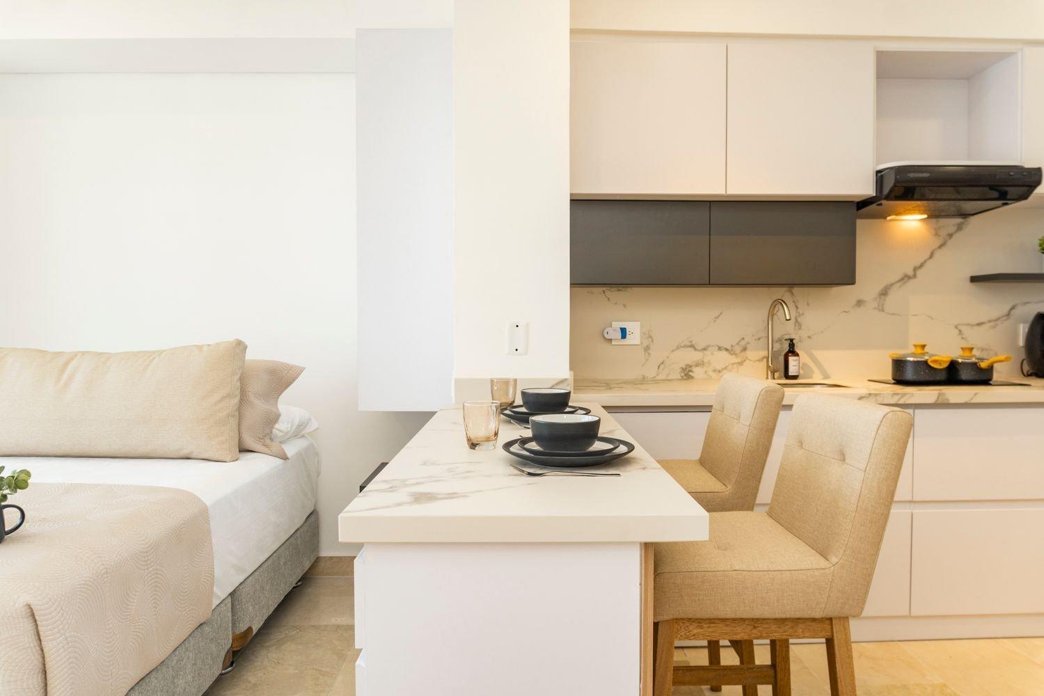 Apartamento Cb1128 | Con Balcón Lounge Y Vista Increíble Cartagena