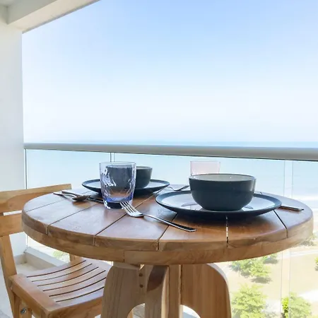 Con Balcon Lounge Y Vista Increible Cb1128 Cartagena